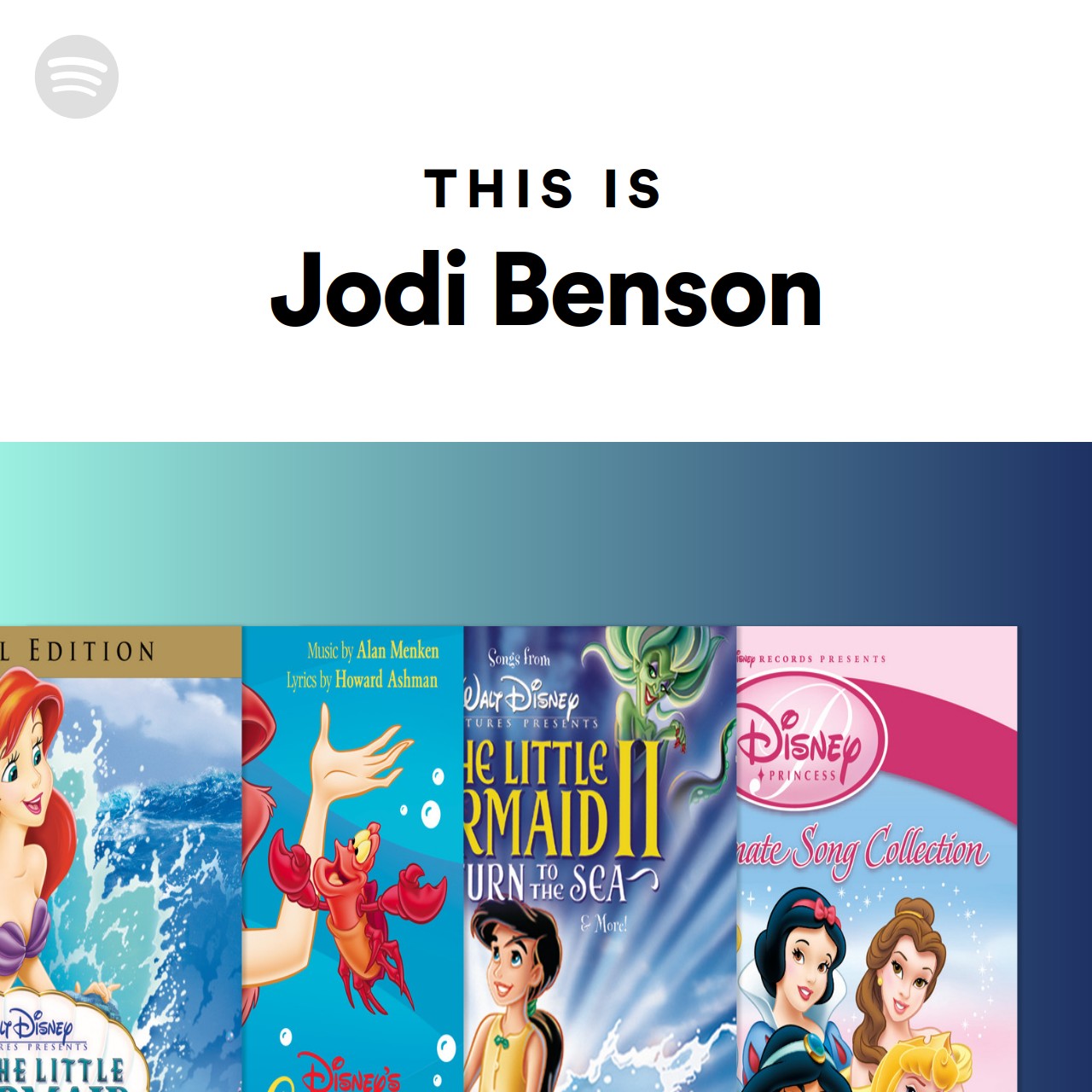 This Is Jodi Benson Spotify Playlist