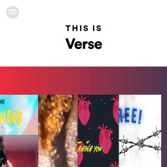 This Is Verse Playlist By Spotify Spotify