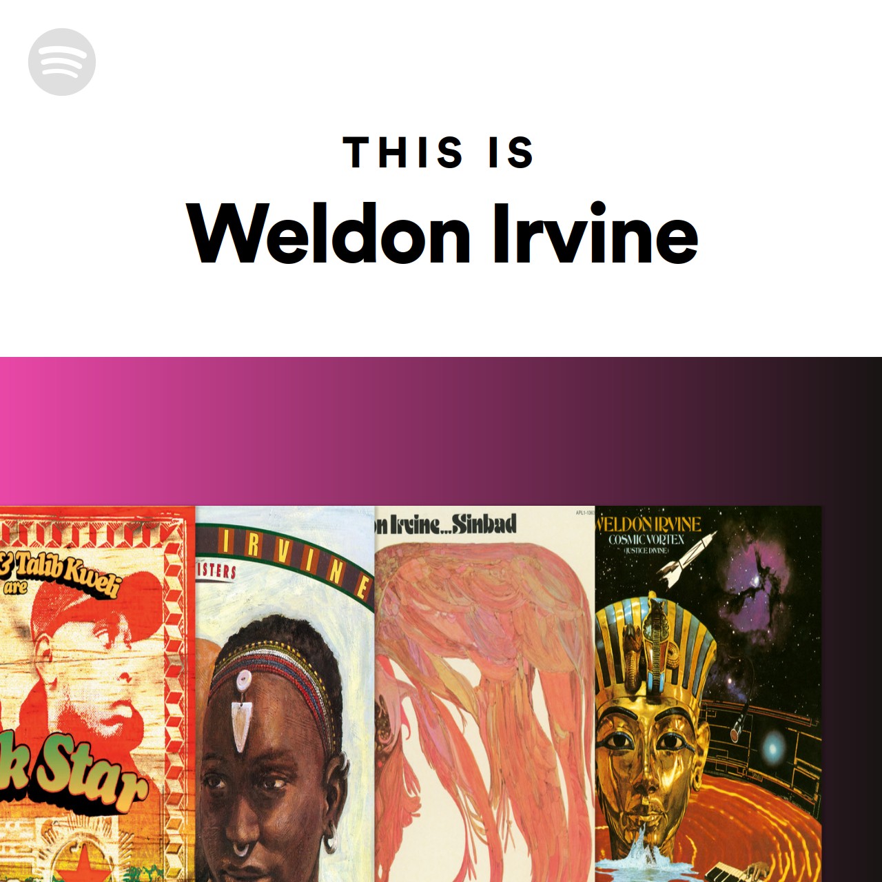 Key/tempo of playlist This Is Weldon Irvine By Spotify | Musicstax