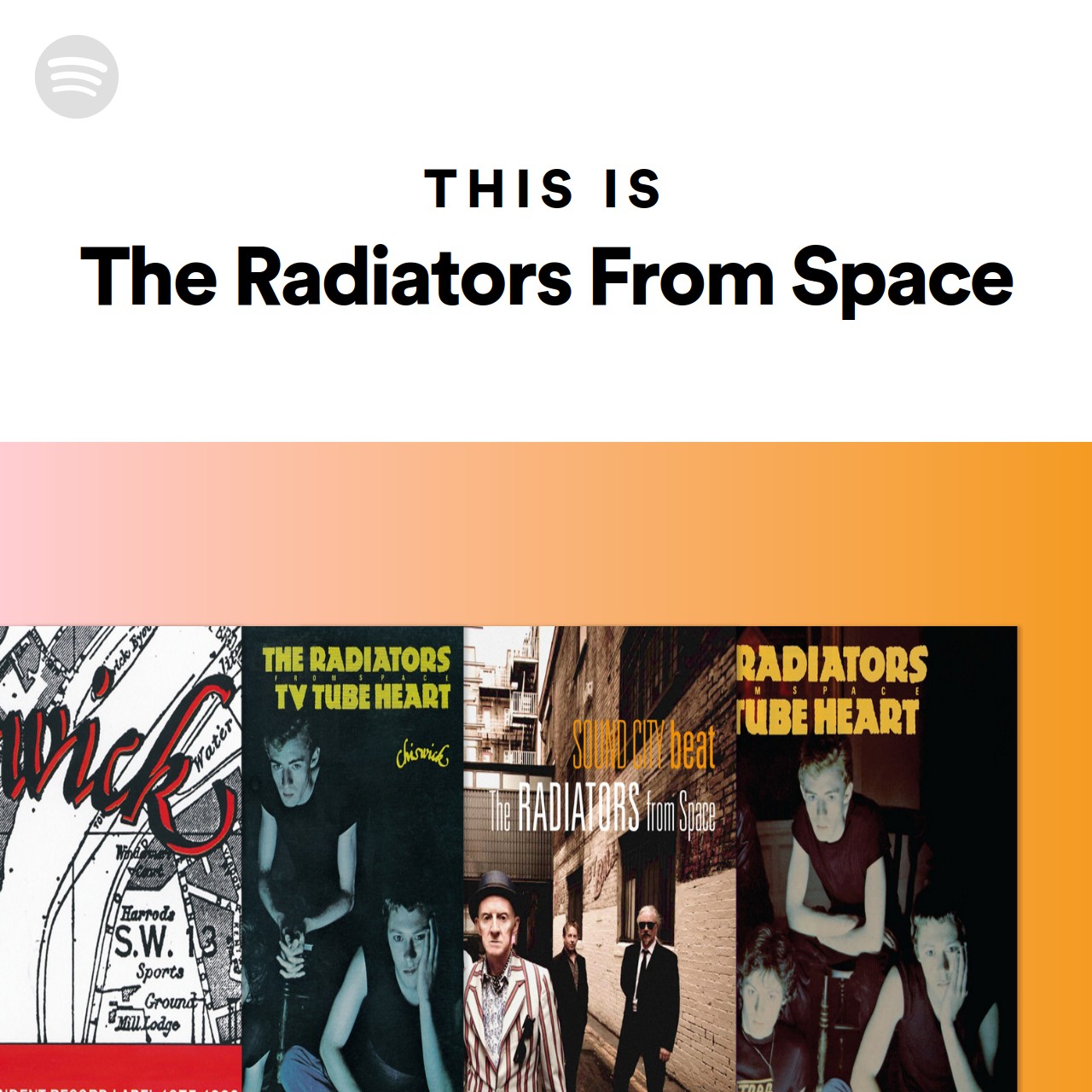 This Is The Radiators From Space Spotify Playlist