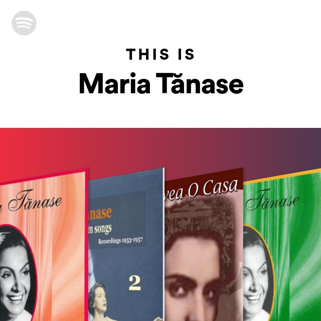 Maria Tănase on Spotify