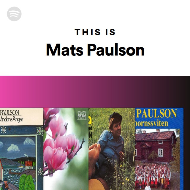 Mats Paulson Sången Om Sommaren