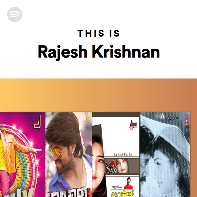 This Is Rajesh Krishnan - Playlist By Spotify | Spotify