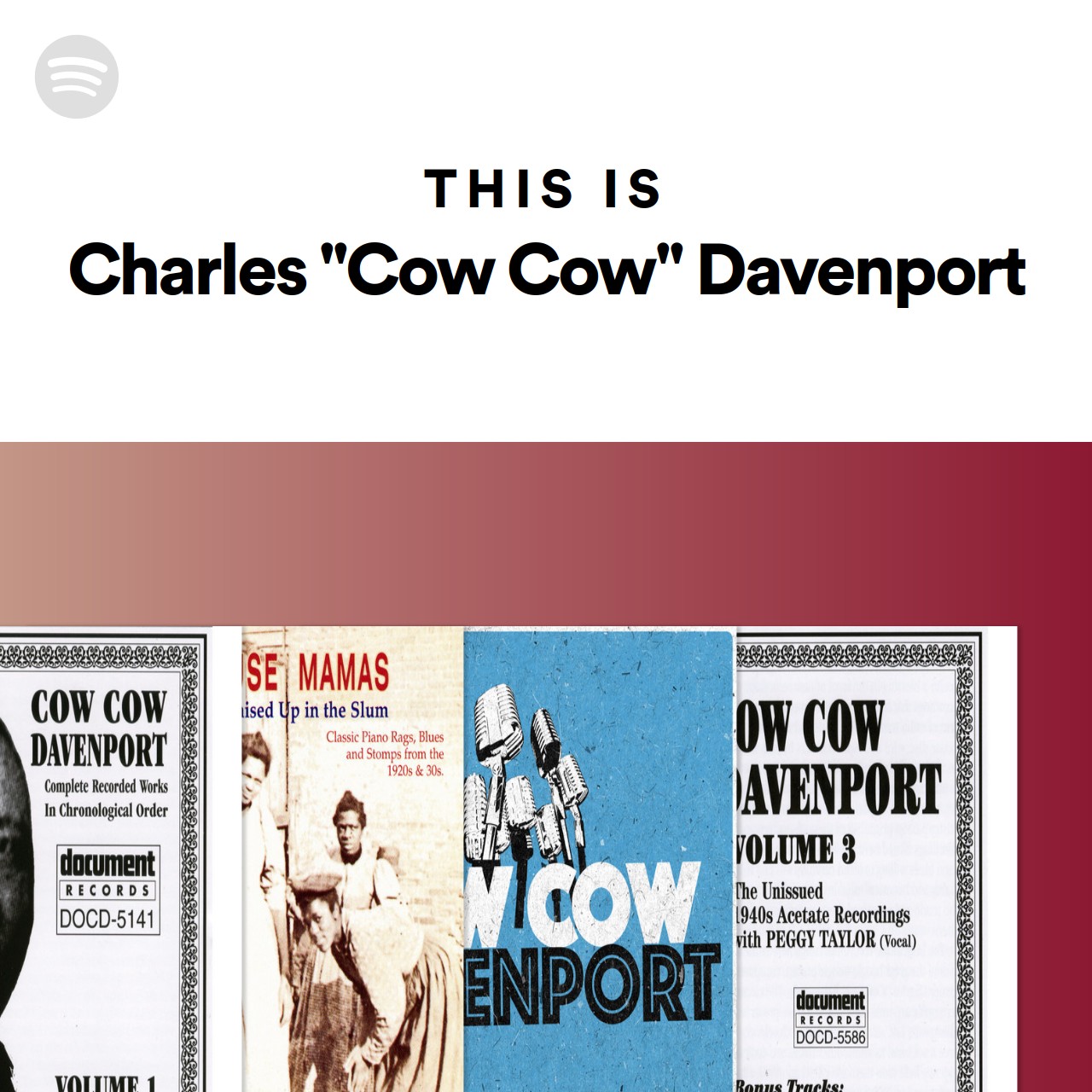 This Is Charles "Cow Cow" Davenport | Spotify Playlist