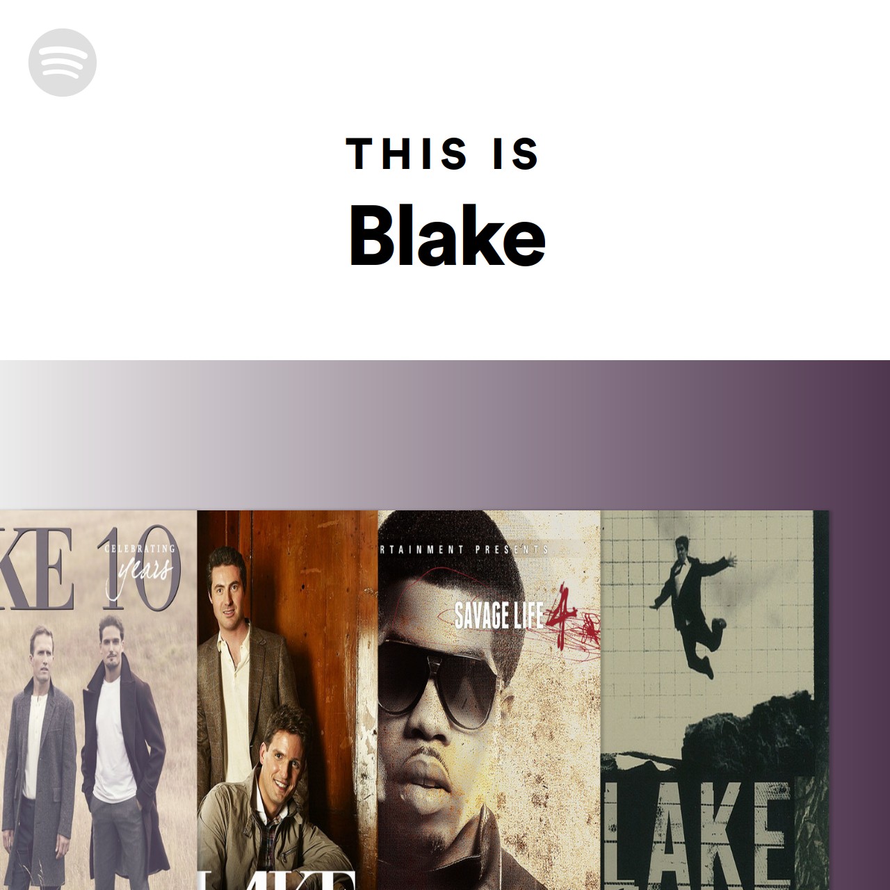 This Is Blake | Spotify Playlist