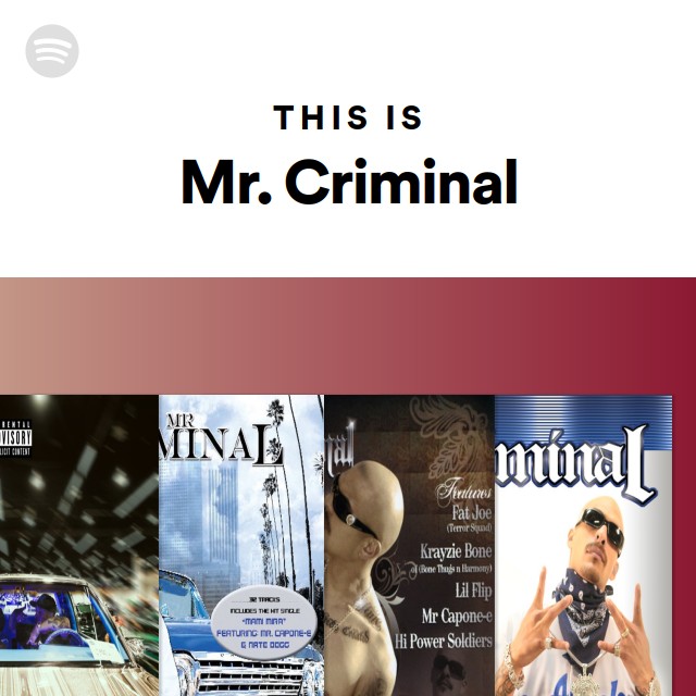 Mr. Criminal | Spotify - Listen Free