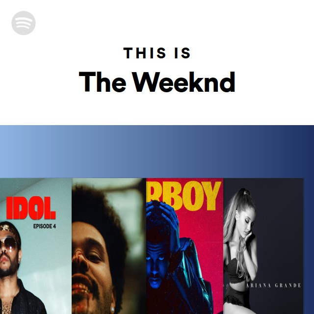 Playlist Weeknd Spotify Code This Is The Weeknd - playlist by Spotify | Spotify