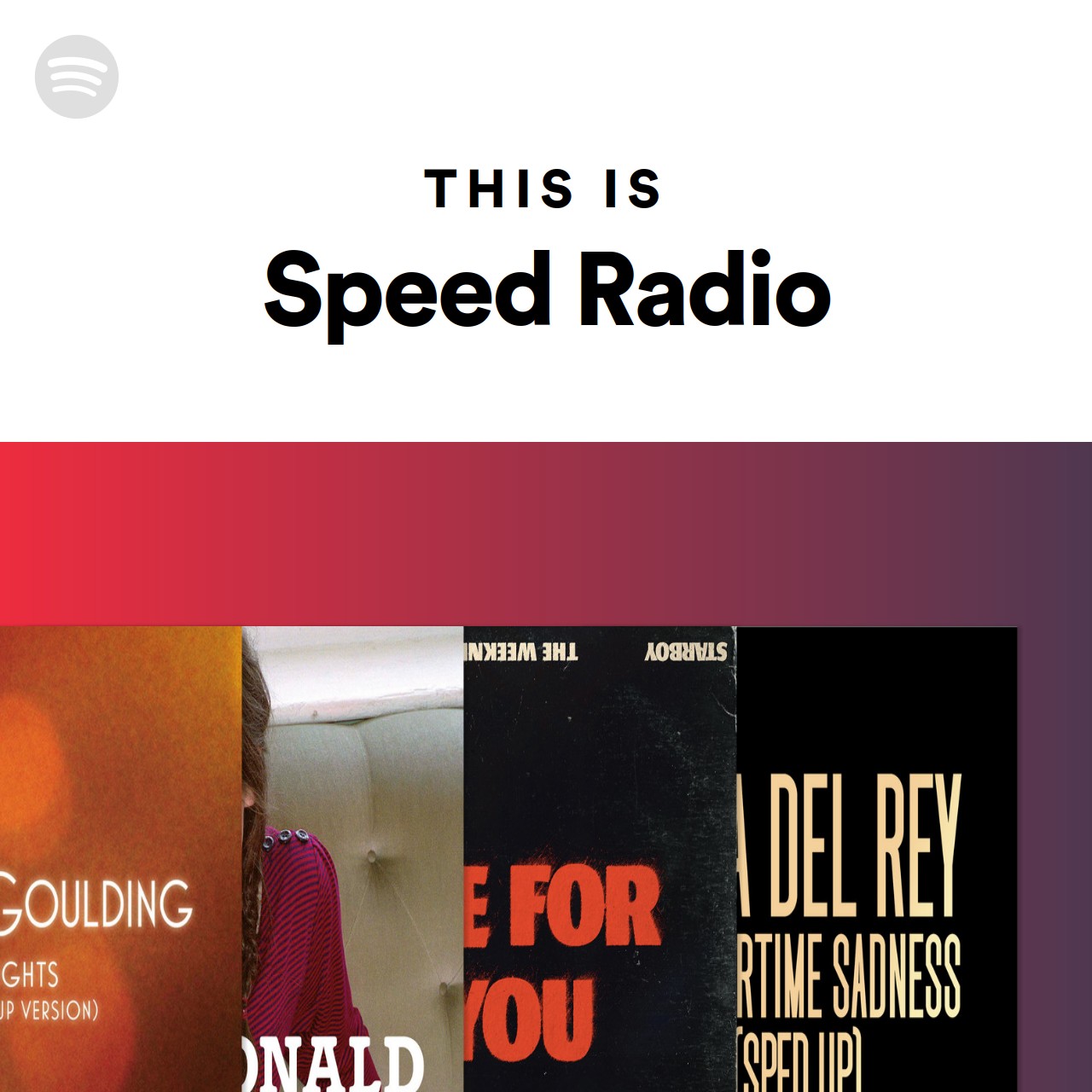 This Is Speed Radio Spotify Playlist