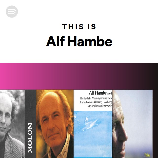 Alf Hambe Visa I Molom