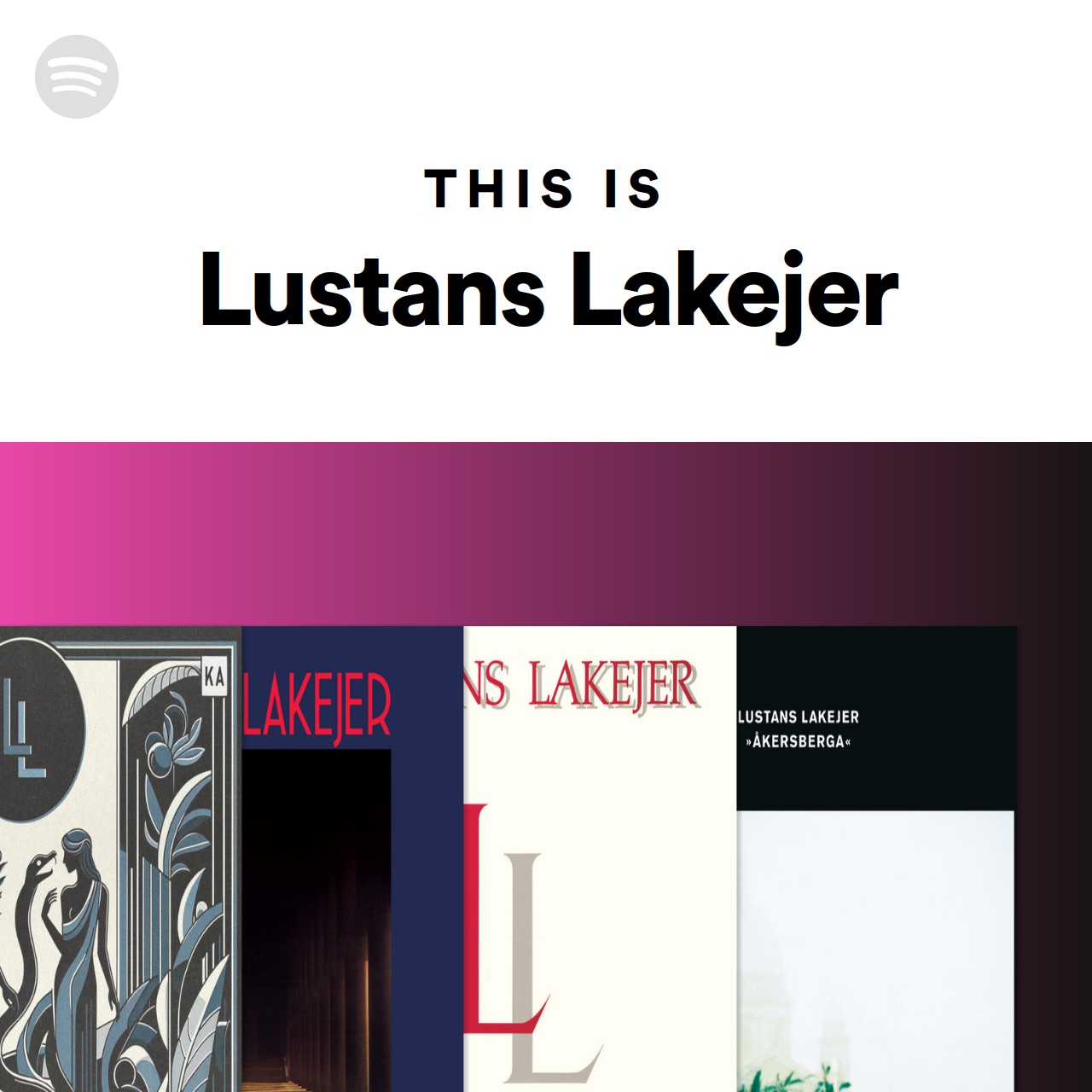 This Is Lustans Lakejer | Spotify Playlist