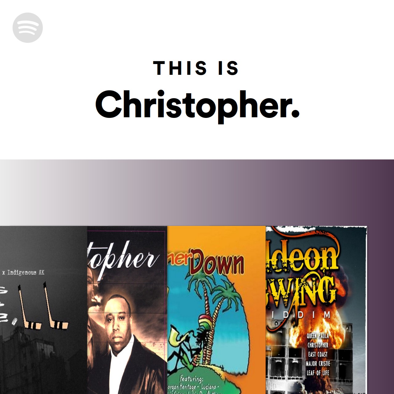 This Is Christopher Spotify Playlist