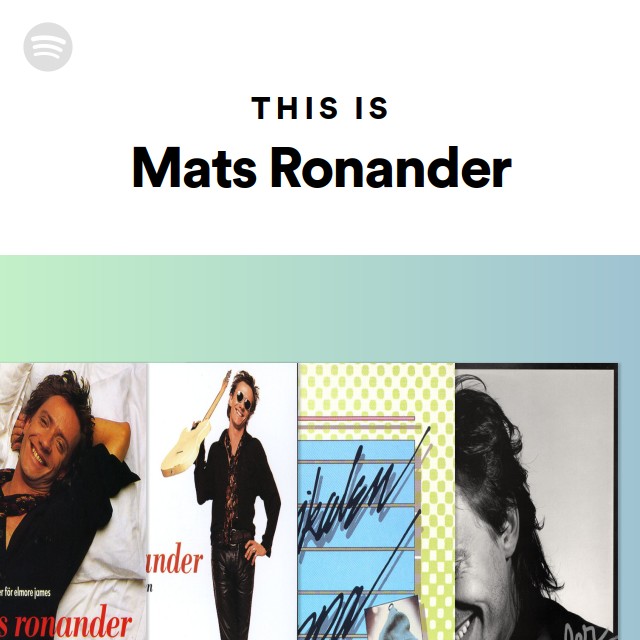Mats Ronander Spotify
