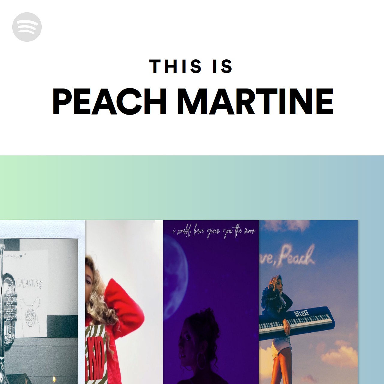 This Is PEACH MARTINE Spotify Playlist