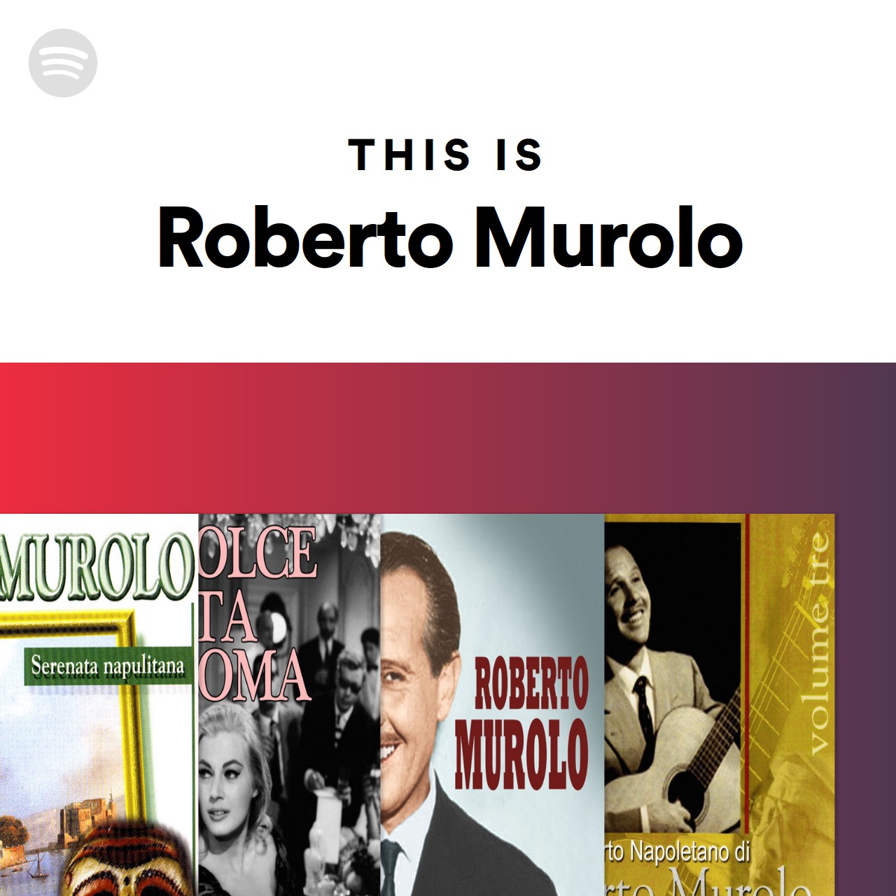 This Is Roberto Murolo Spotify Playlist