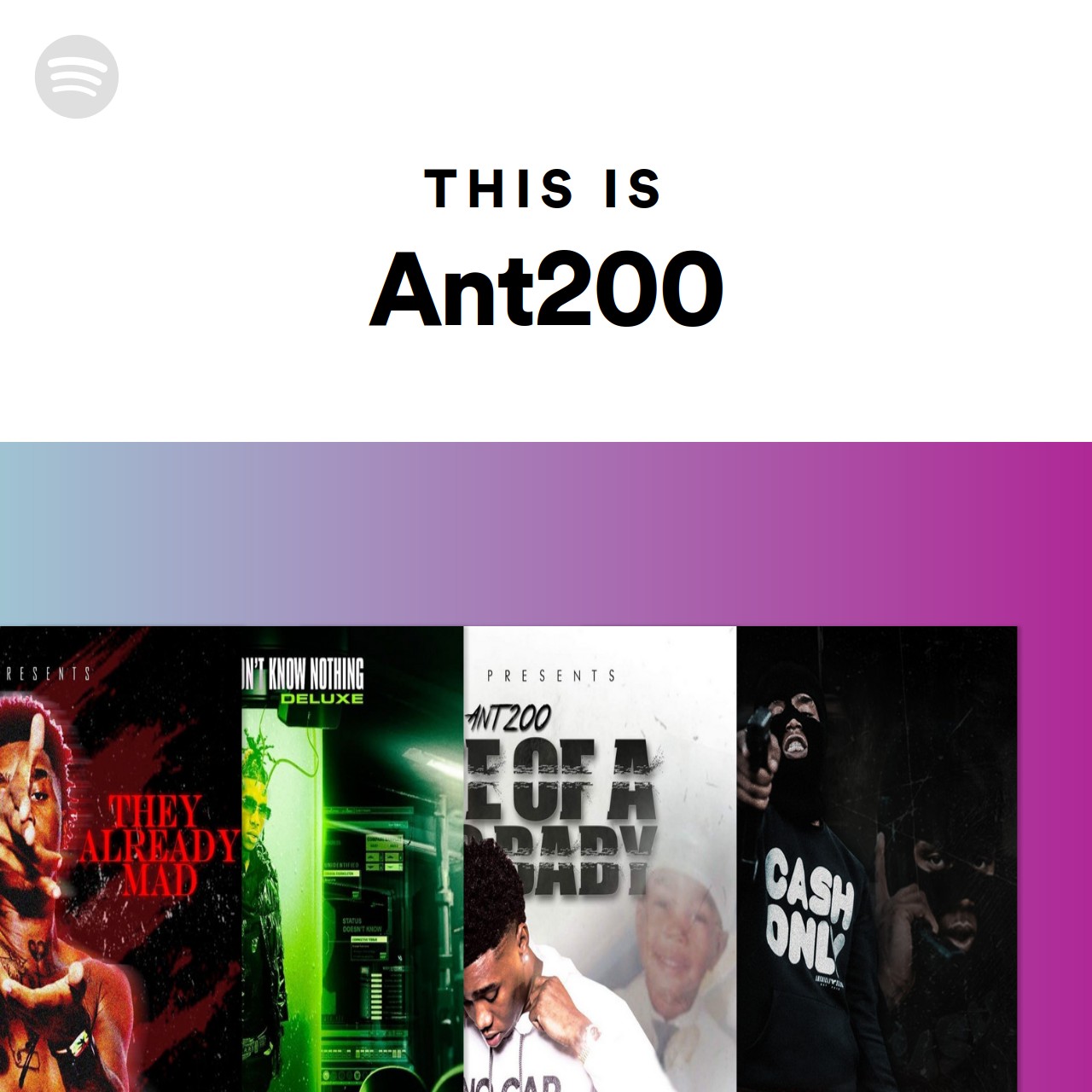 This Is Ant200 | Spotify Playlist
