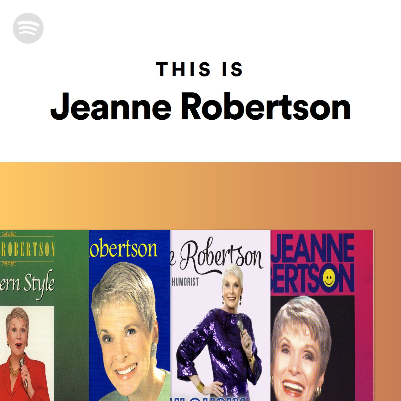 This Is Jeanne Robertson Spotify Playlist