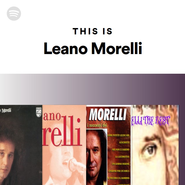 Leano Morelli Spotify Listen Free