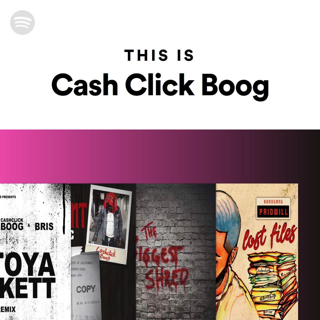 This Is Cash Click Boog | Spotify Playlist