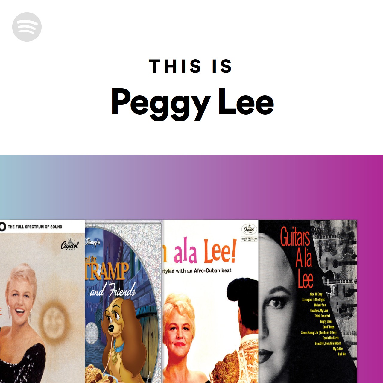 This Is Peggy Lee | Spotify Playlist